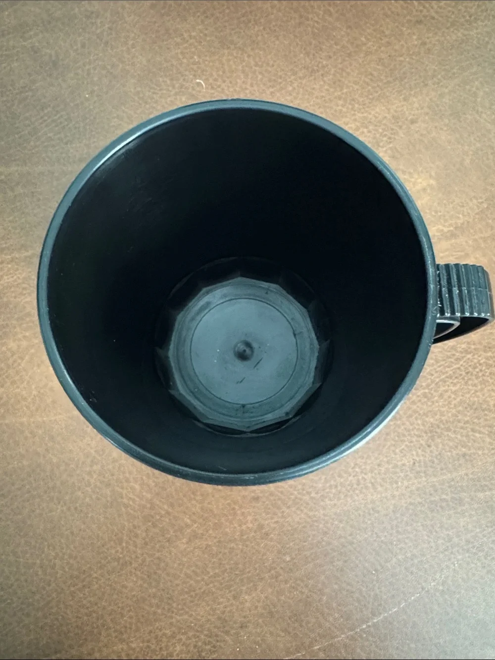 Purdue Volleyball Black Travel Mug